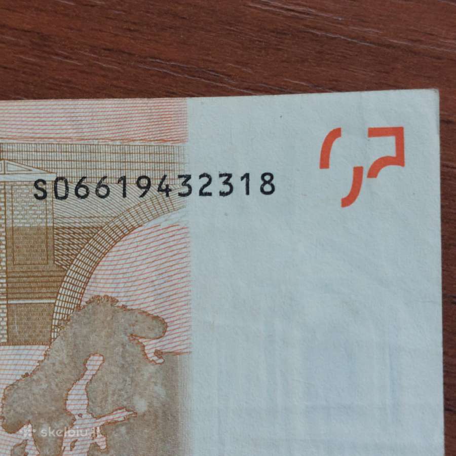 50 Euro 2002 m. ,serie X - Germany ,Vokietija - nuotraukos Nr. 14