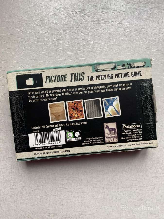 Įdomus “Picture This priartintų vaizdų žaidimas - nuotraukos Nr. 2