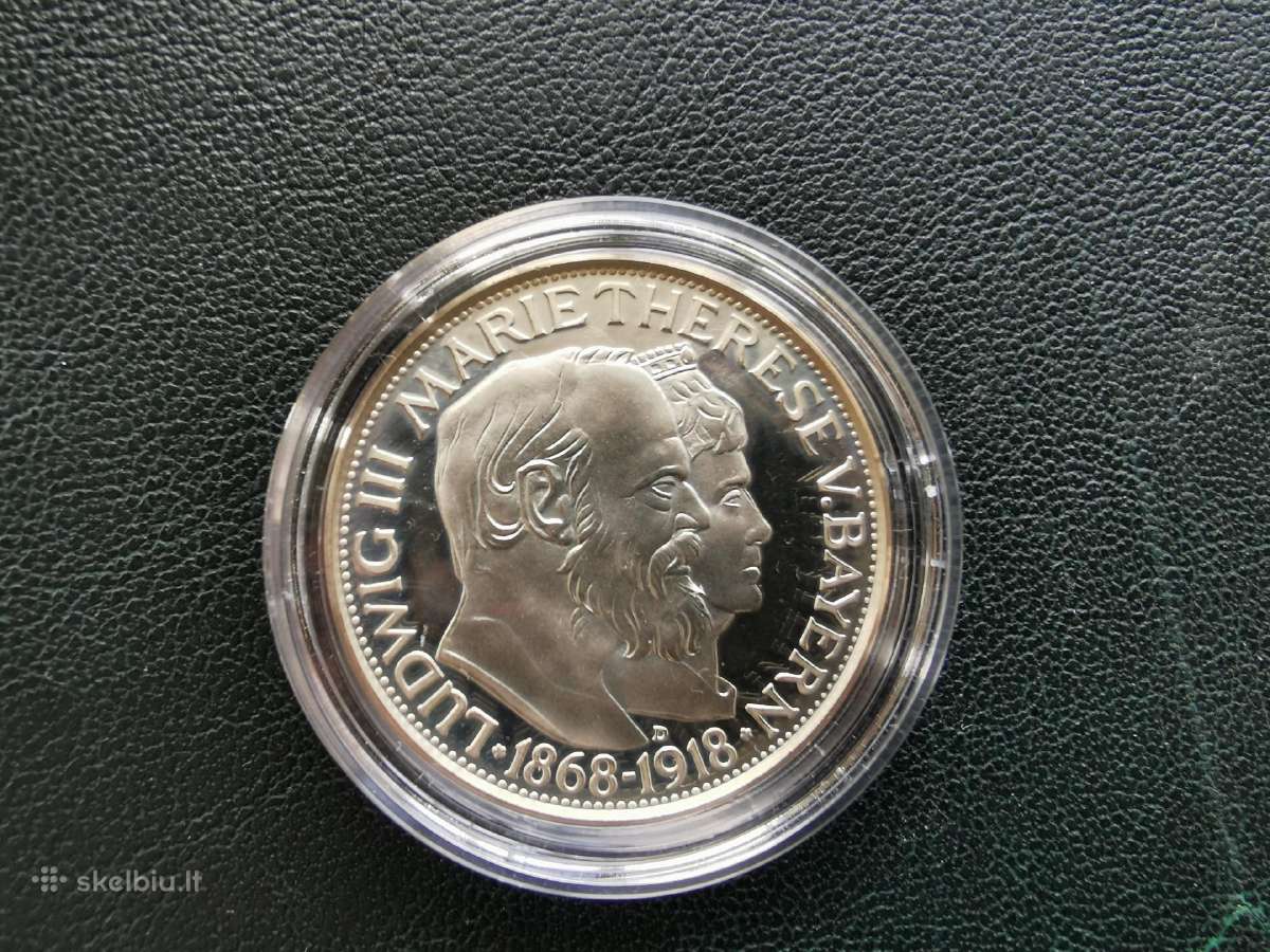 Vokietija 3 Mark 1918(2001) Restrike