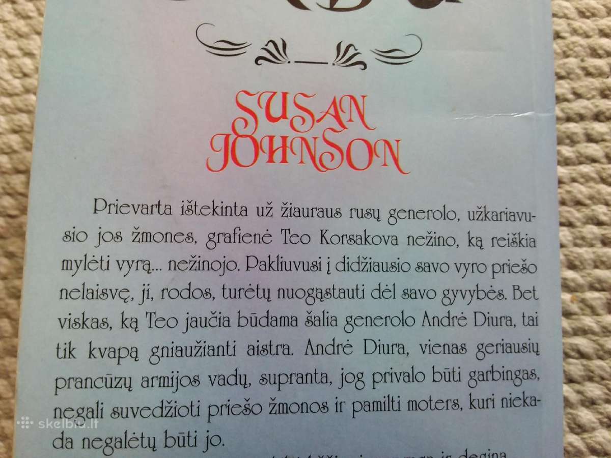 Tabu Susan Johnson - nuotraukos Nr. 2