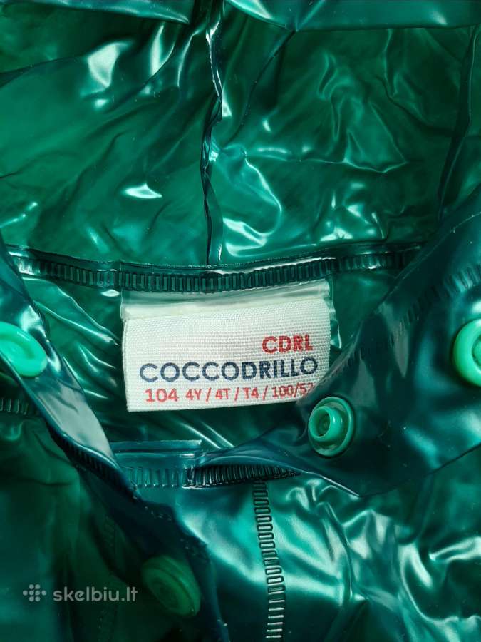 Neperšlampamas Coccodrillo lietpaltis su gobtuvu - nuotraukos Nr. 5