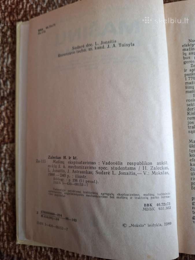 Mašinų eksploatavimas - nuotraukos Nr. 2