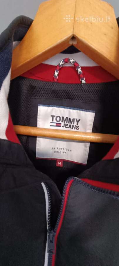 Tommy Hilfiger vyriška juoda striukė - nuotraukos Nr. 3