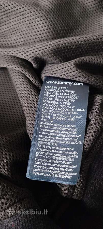 Tommy Hilfiger vyriška juoda striukė - nuotraukos Nr. 9