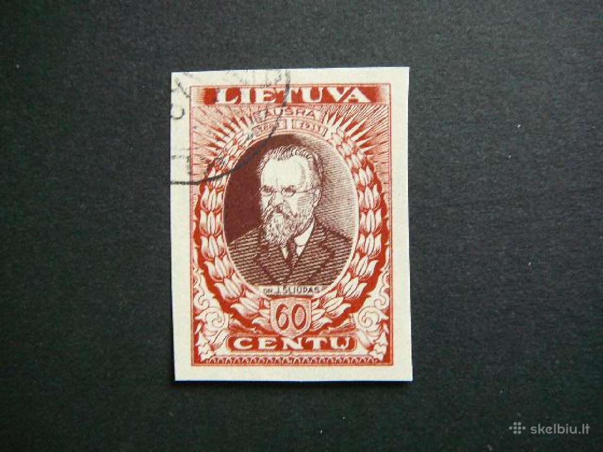 Lietuva 1933 J. Sliupas antsp. lit361ba