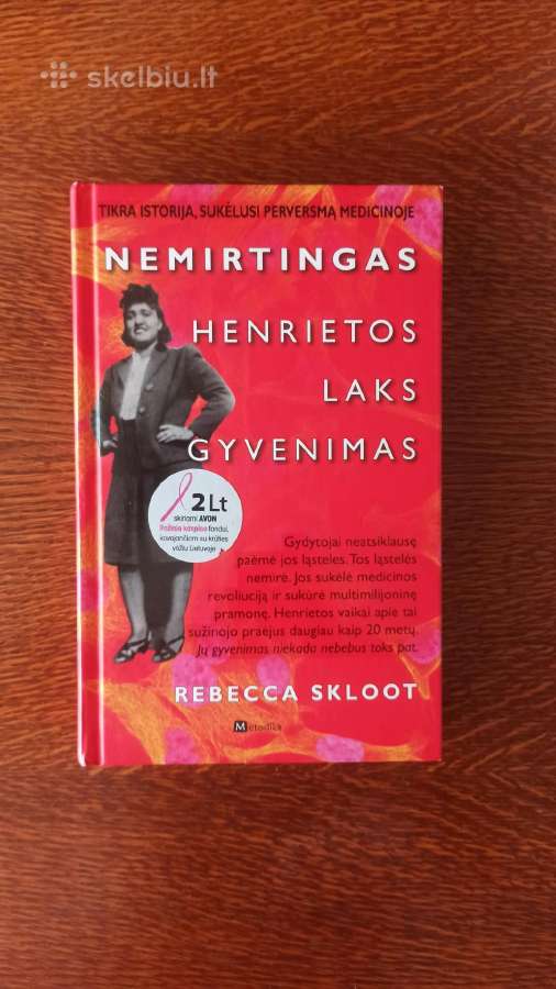 Parduodu knyga"nemirtingas Henrietos Laks gyvenima