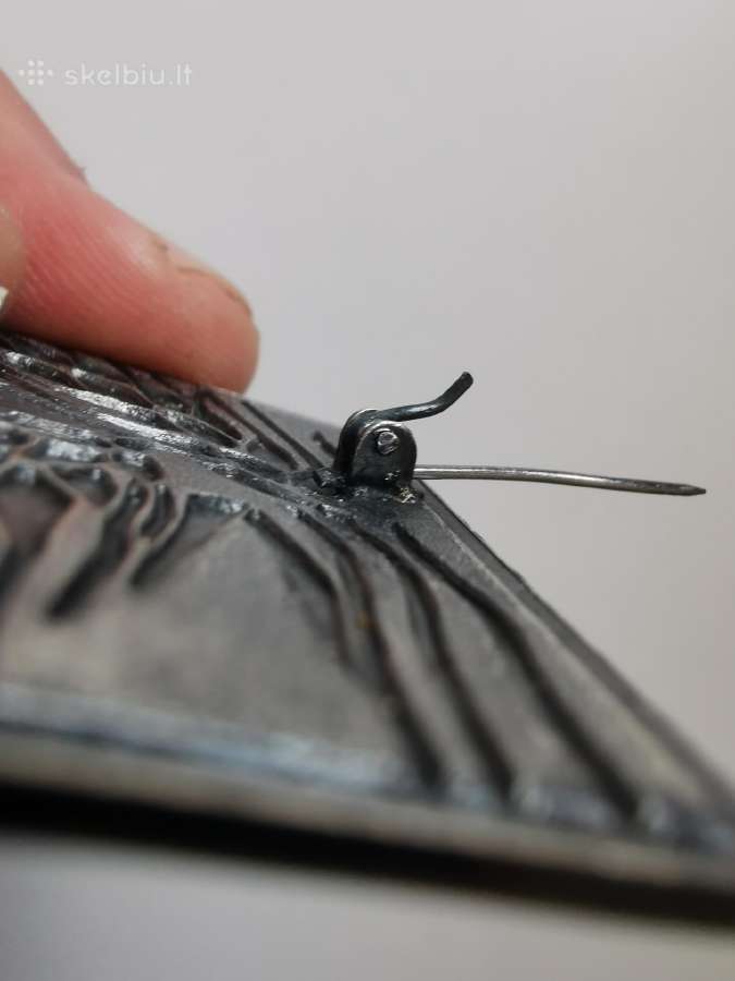 Senovinė sidabrinė sagė - nuotraukos Nr. 7