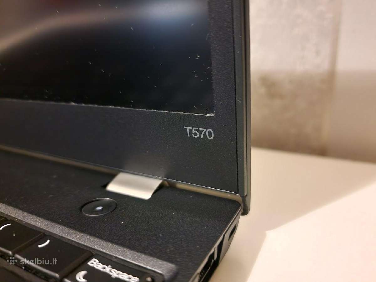 Lenovo Thinkpad T570 i7 16gb SSD 4k 3840x2160 - nuotraukos Nr. 5