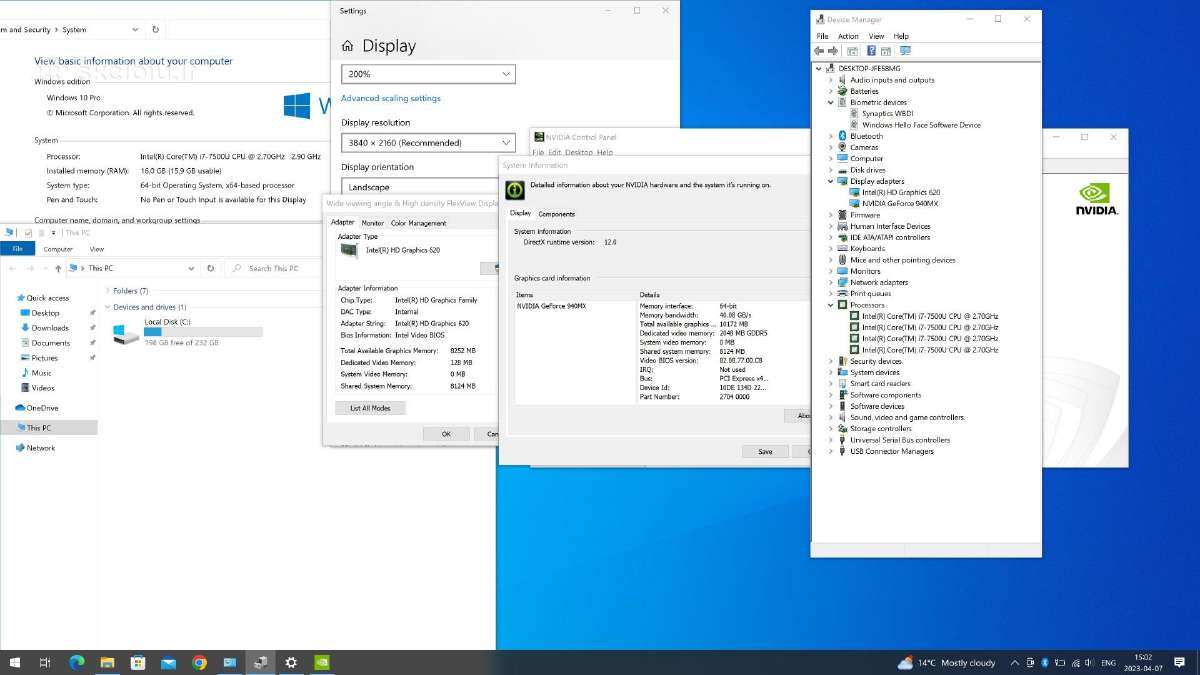 Lenovo Thinkpad T570 i7 16gb SSD 4k 3840x2160 - nuotraukos Nr. 6