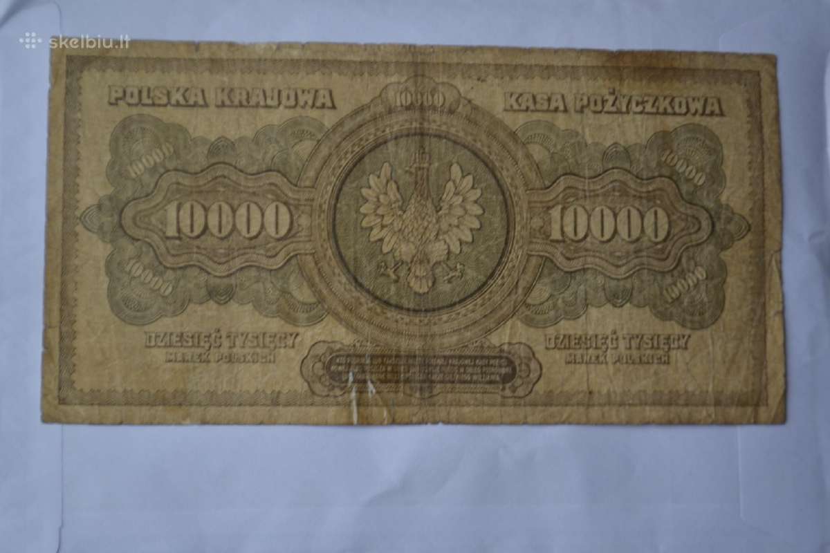 1922 m.10 000 Lekisku markiu - nuotraukos Nr. 2