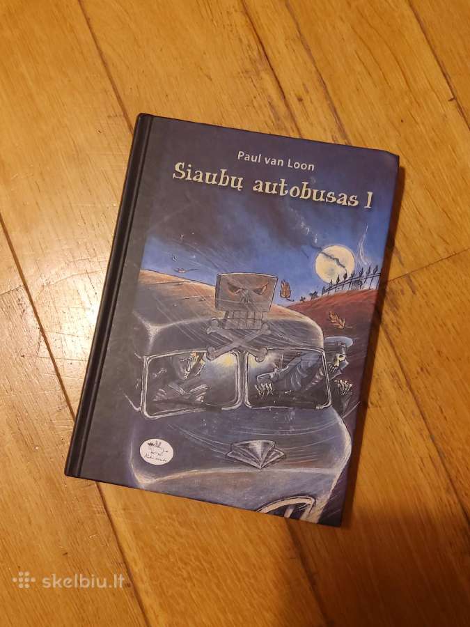Nauja nuotykių knyga Siaubu autobusas I dalis