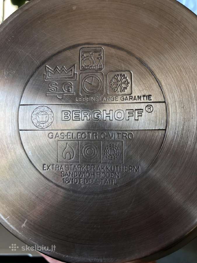 Fondiu nerudyjančio plieno Berghoff - nuotraukos Nr. 10