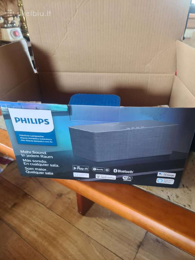 Kompaktiška Belaidė Philips muzikinė kolonėlė - nuotraukos Nr. 2