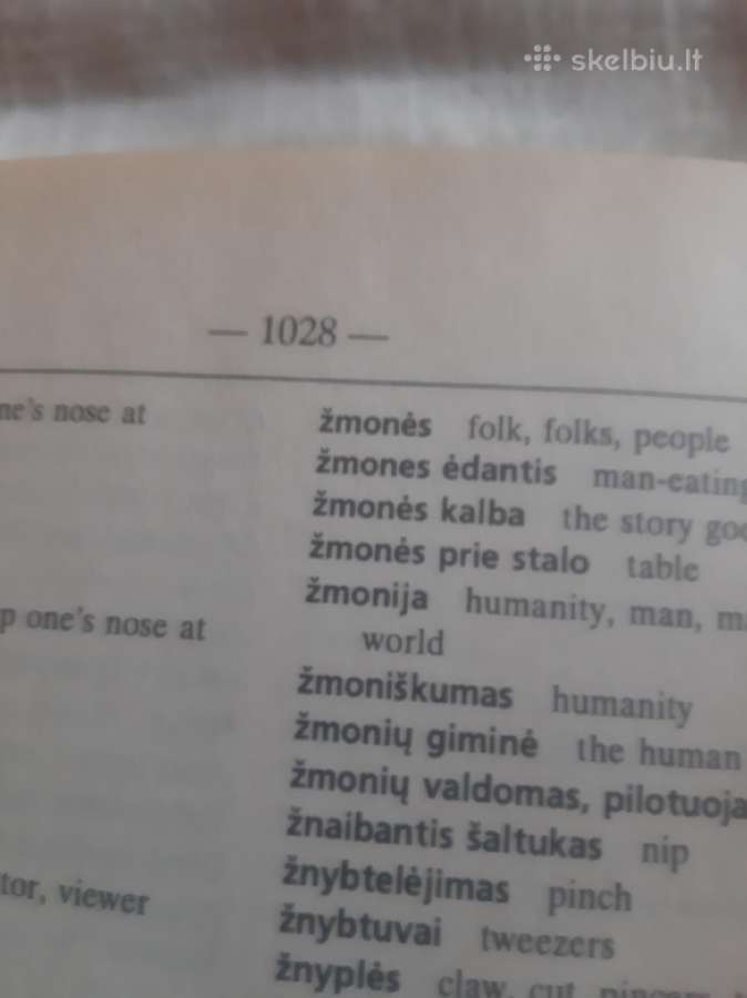 Mokomas Anglų kalbos žodynas - nuotraukos Nr. 4