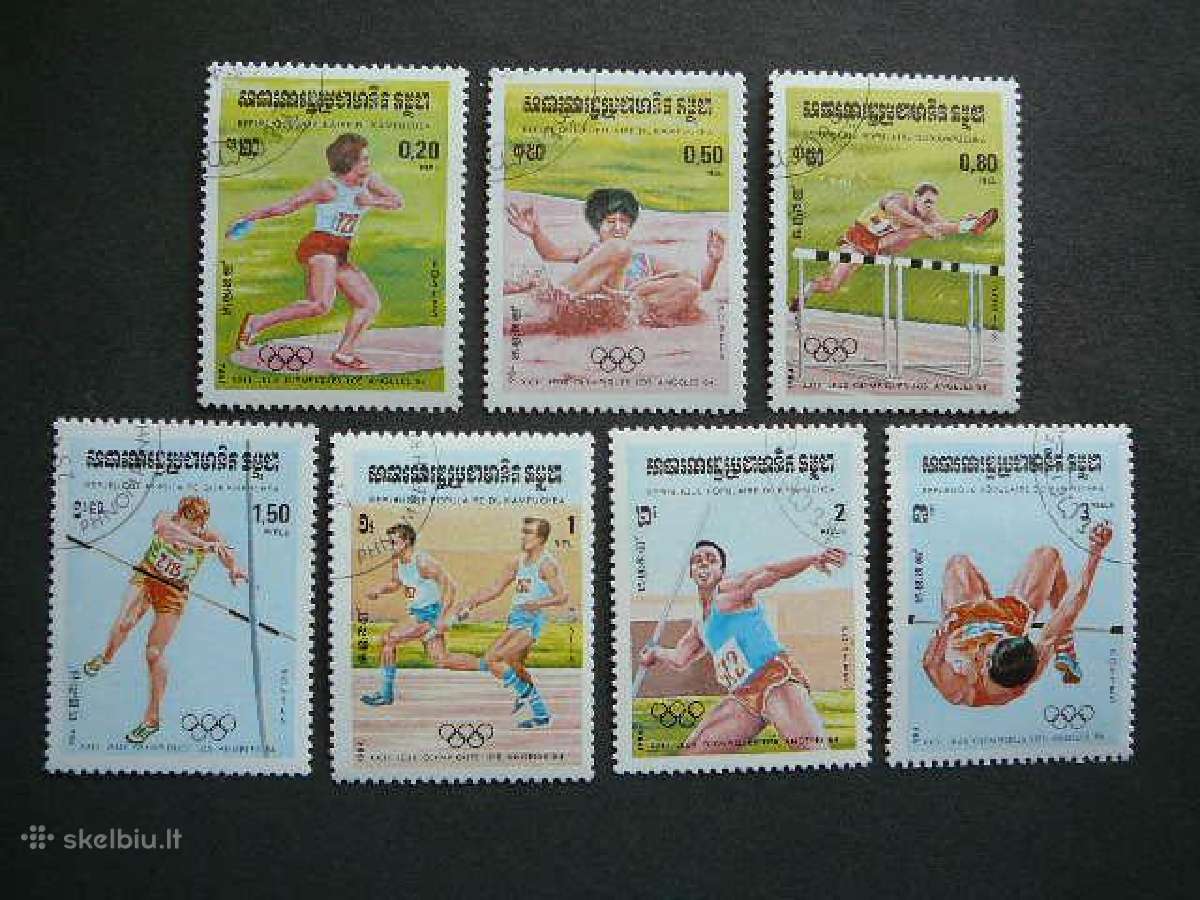 Olimpines Los Andzelas Kampucija 1984 kmp121