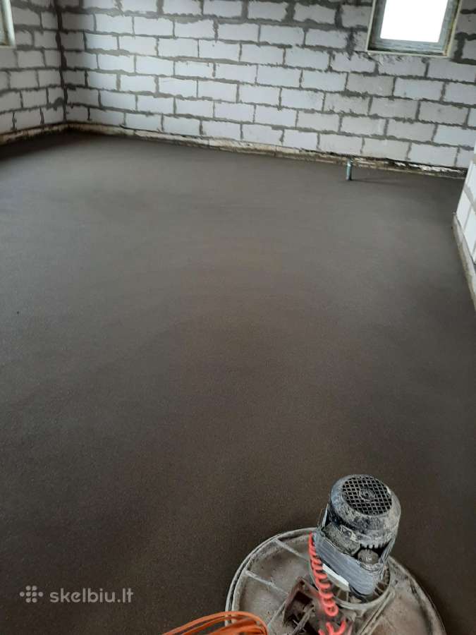 Grindu betonavimas,senų grindų ardymas - nuotraukos Nr. 5