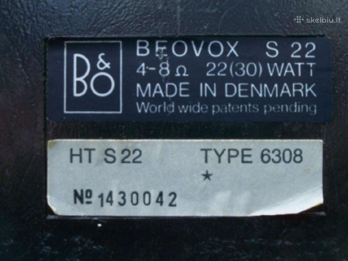 Beovox S-45. S-45,1. S-22. S-50. - nuotraukos Nr. 30