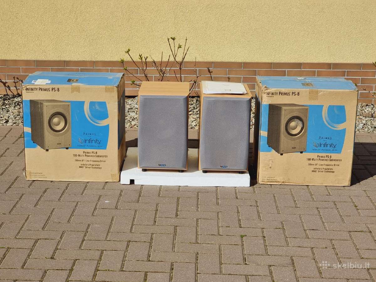 Naujos Infinity Primus Ps-8 /C250be /C25 ,JCB Sub1 - nuotraukos Nr. 8
