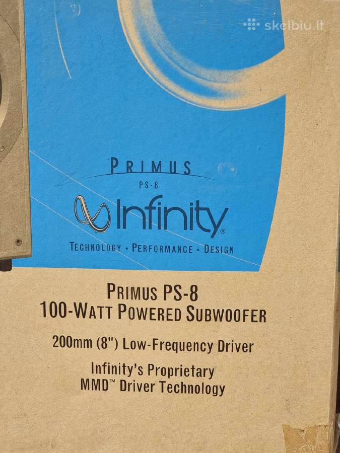Naujos Infinity Primus Ps-8 /C250be /C25 ,JCB Sub1 - nuotraukos Nr. 13