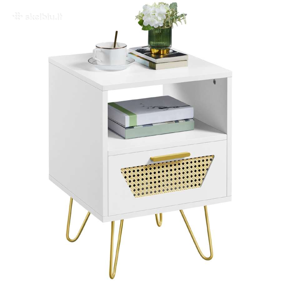 Moderni boheminio stiliaus baltos spalvos spintelė - nuotraukos Nr. 2