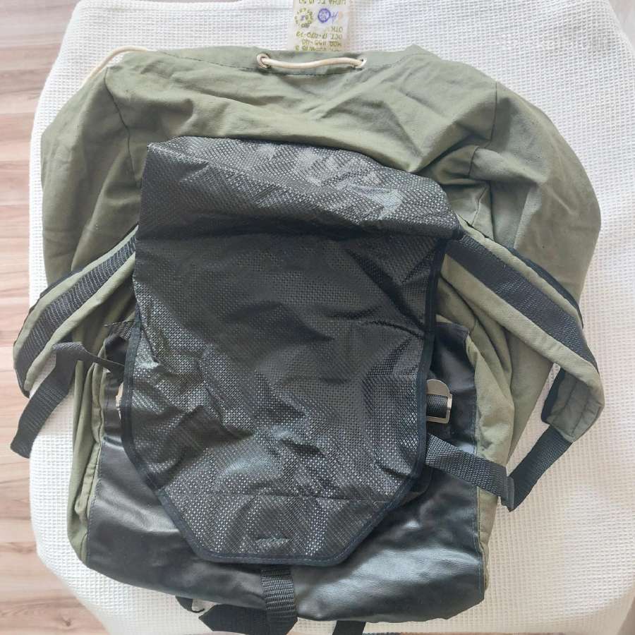 2 Estiškos brezentinės kuprinės iš taryb. laikų - nuotraukos Nr. 11
