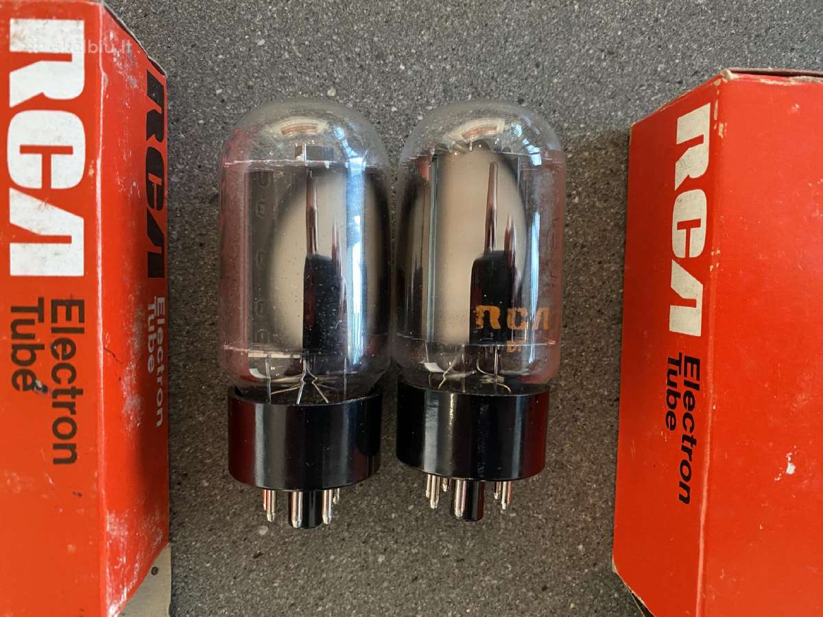 6l6gc Rca lempos (black plates) naujos, Nos - nuotraukos Nr. 8