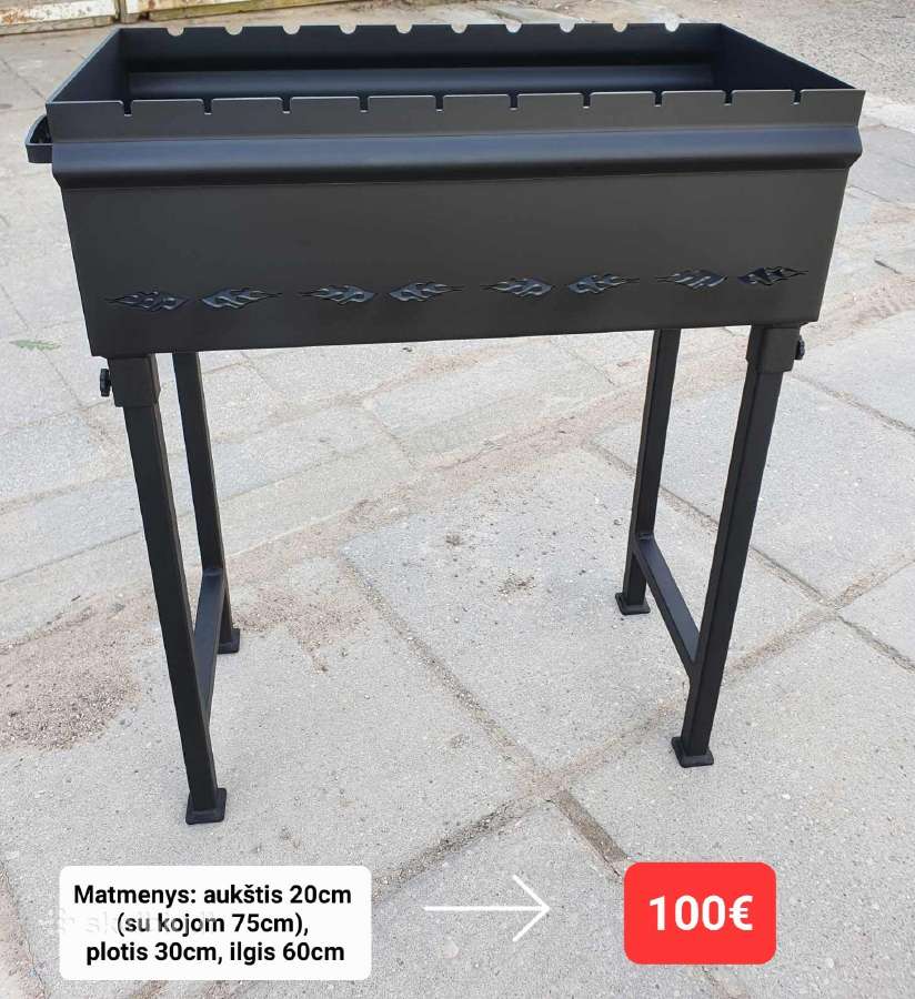 Šašlykinė su standumo briauna