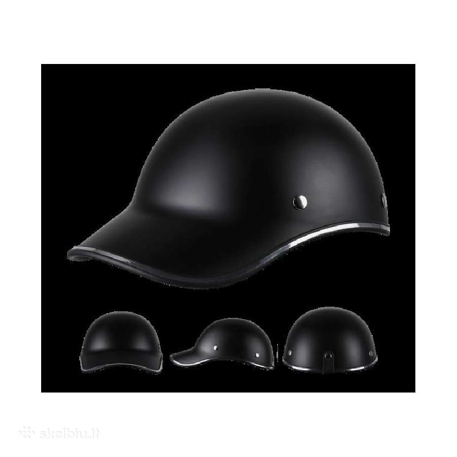 Retro motociklininko šalmas – atviro tipo 59-60cm - nuotraukos Nr. 27