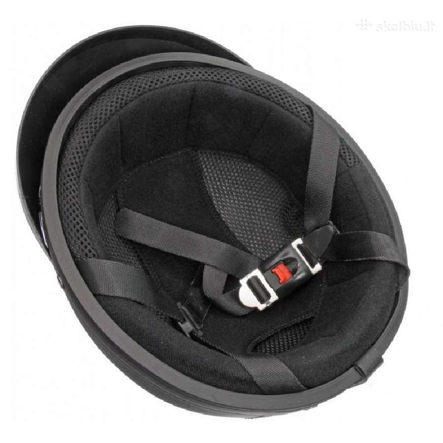 Retro motociklininko šalmas – atviro tipo 59-60cm - nuotraukos Nr. 31