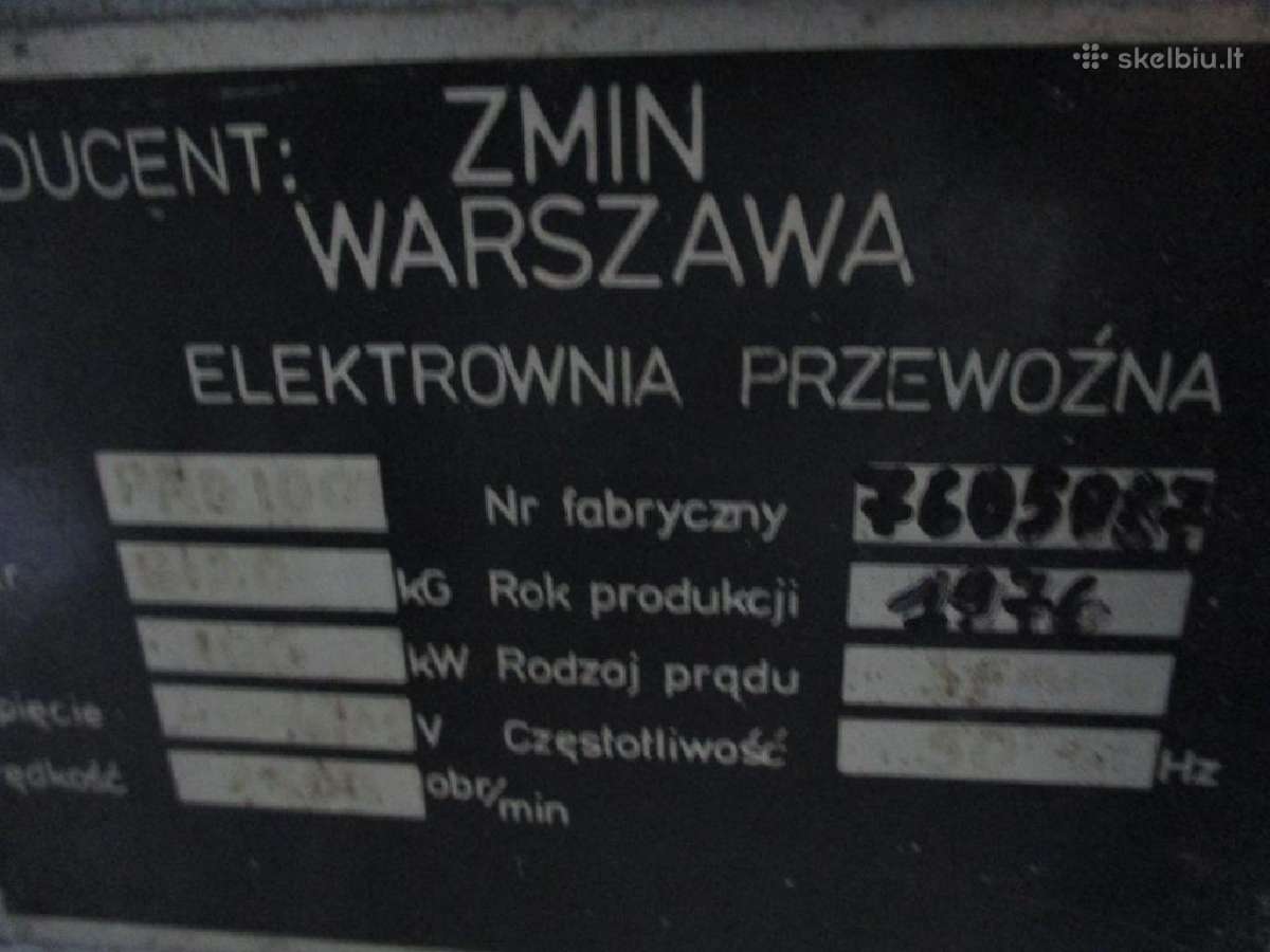 Elektros generatoriu, transformatoriu, sterilizato - nuotraukos Nr. 16