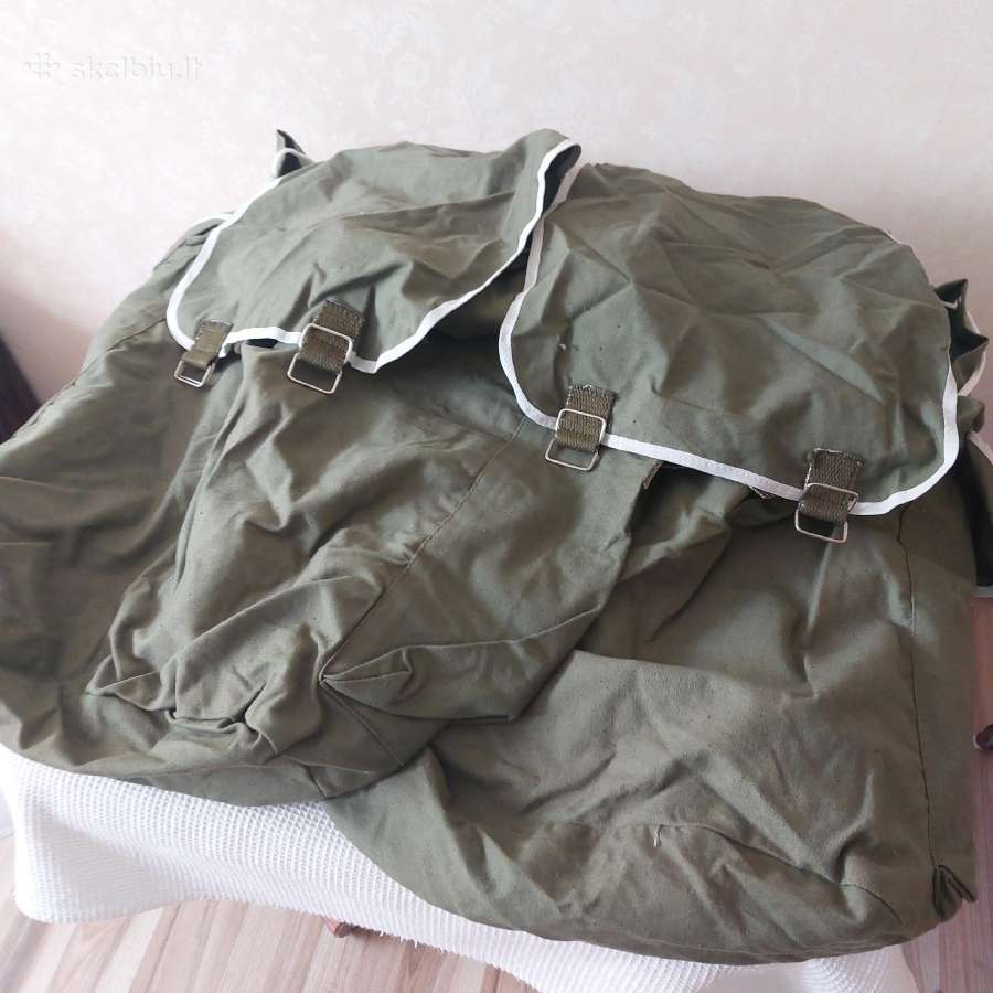 Ukrainietiškos brezent. kuprinės iš taryb. laikų - nuotraukos Nr. 13