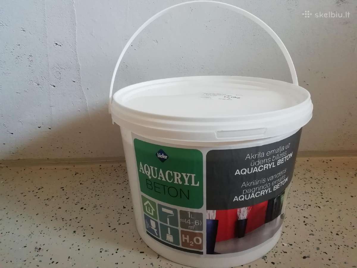 Sustiprinti akriliniai dažai betono grindims - nuotraukos Nr. 2