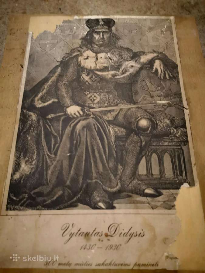 Senas portretas Vytautas