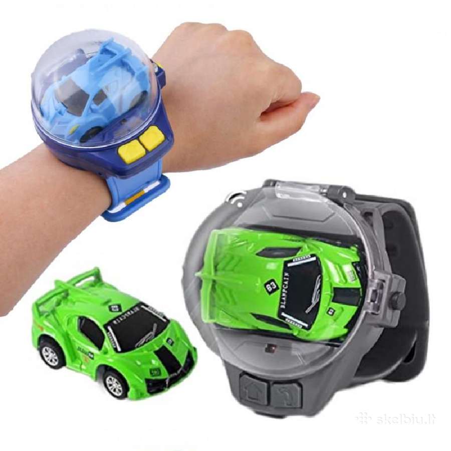 Laikrodžiu valdomas RC automobilis (Žalias) - nuotraukos Nr. 2