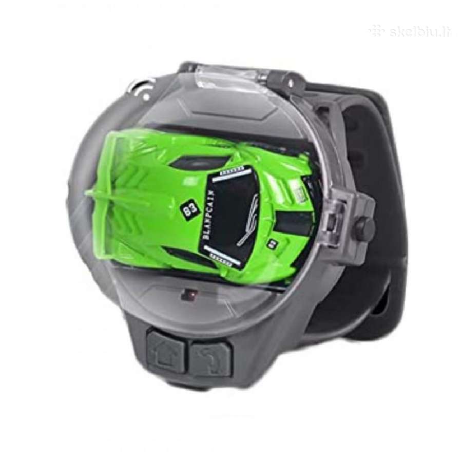 Laikrodžiu valdomas RC automobilis (Žalias) - nuotraukos Nr. 3