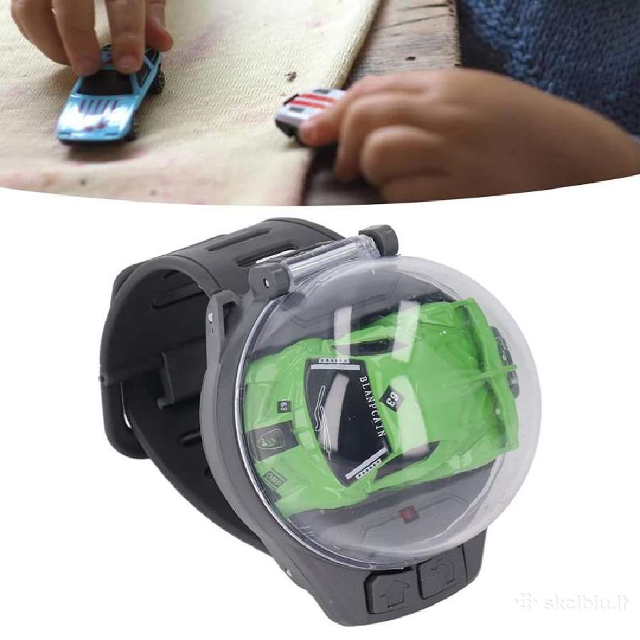 Laikrodžiu valdomas RC automobilis (Žalias) - nuotraukos Nr. 9
