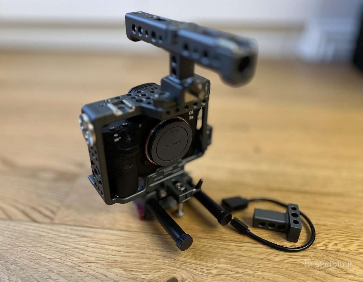 Sony a7III Tilta Camera Cage Rig rėmas - nuotraukos Nr. 4