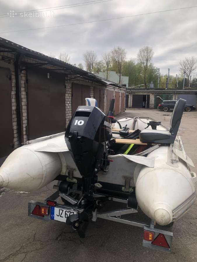 Valtis,variklis Mercury F10mh ir kt. įranga - nuotraukos Nr. 3