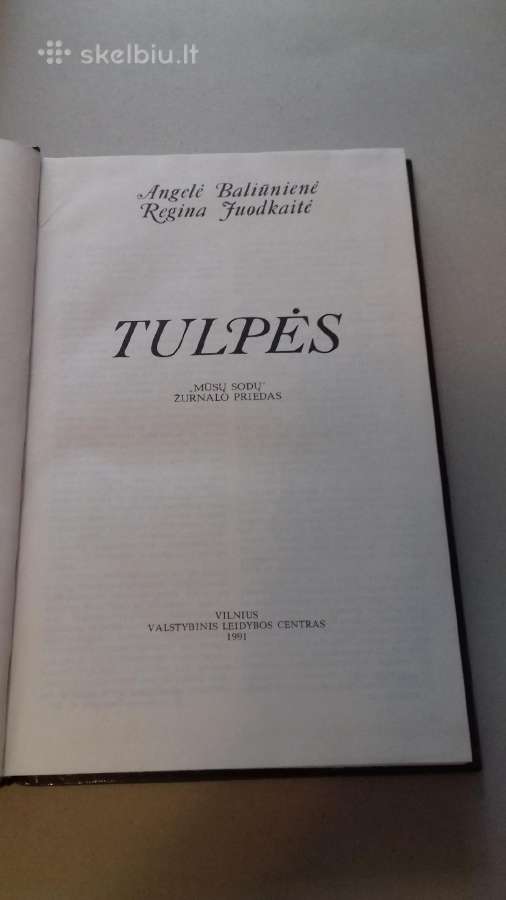Knyga (tulpes) - nuotraukos Nr. 3