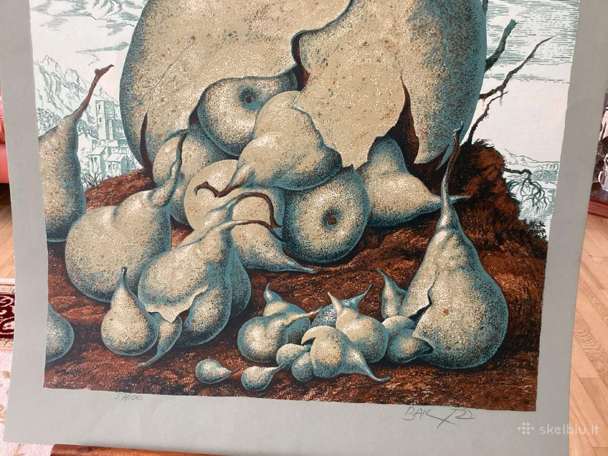 Grafikos darbas, Samuelis Bakas - nuotraukos Nr. 4