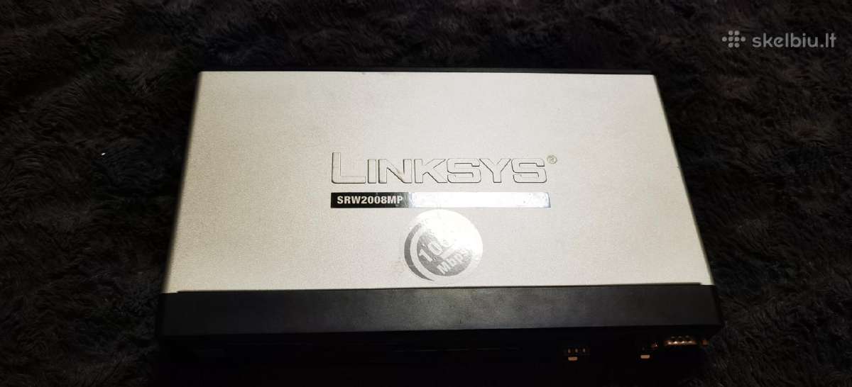 Linksys network switch - nuotraukos Nr. 2