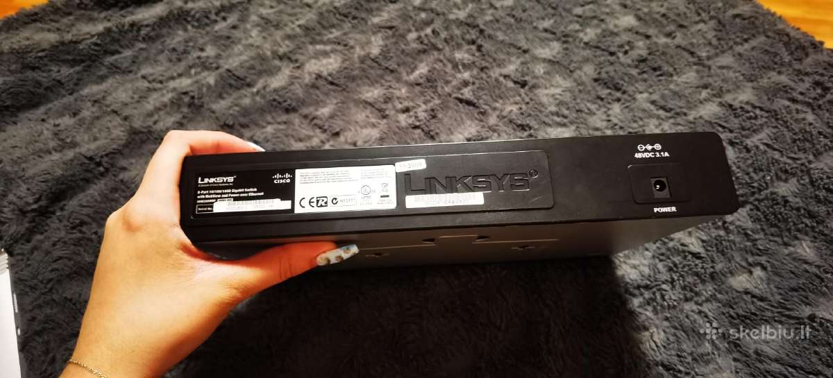Linksys network switch - nuotraukos Nr. 4