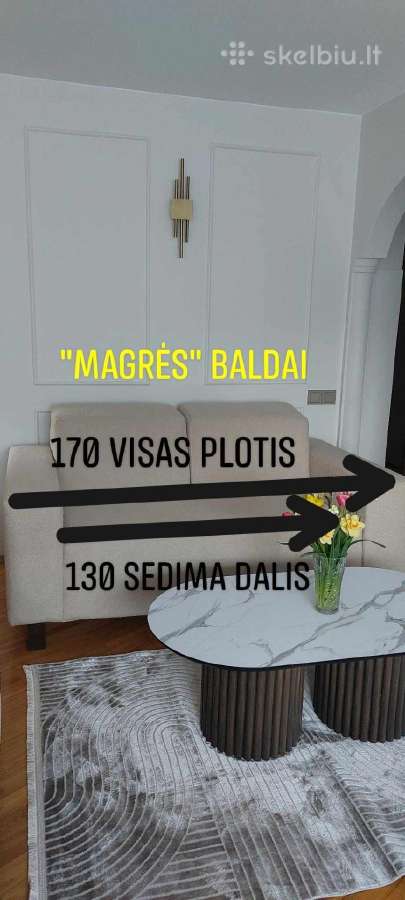 Magres sofa - nuotraukos Nr. 10