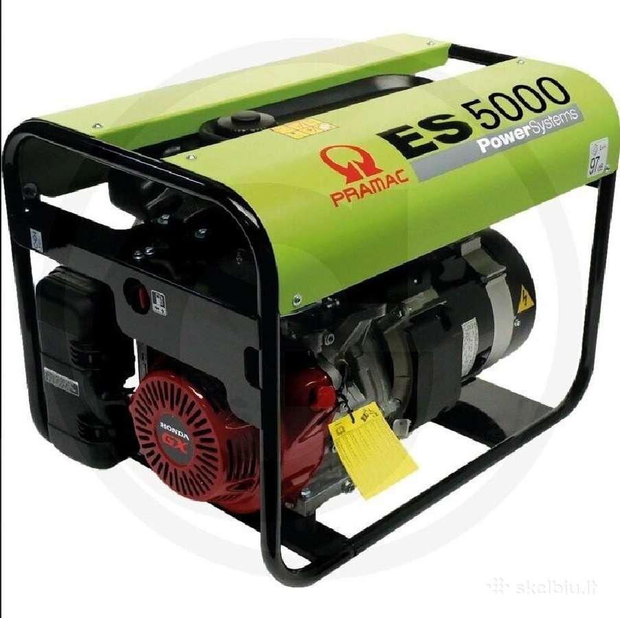 Generatorius Pramac Es5000 su Gx270 Honda varikliu
