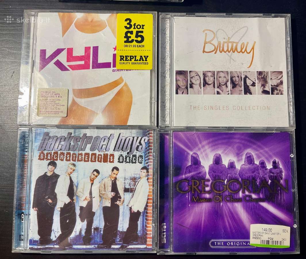 Radiohead, Rihanna, Europe,madonna CD - nuotraukos Nr. 20