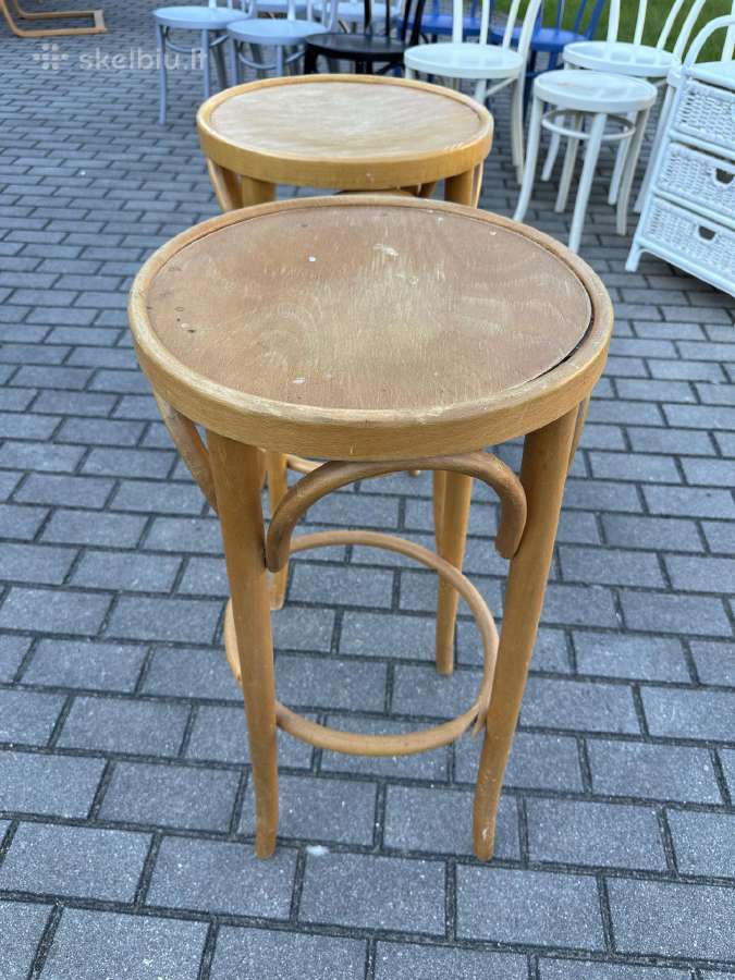 Thonet stiliaus baro kedes - nuotraukos Nr. 2