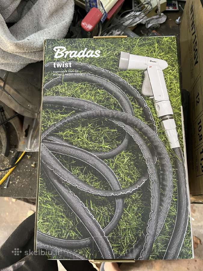 Išsitempianti sodo žarna 7,5m-15m