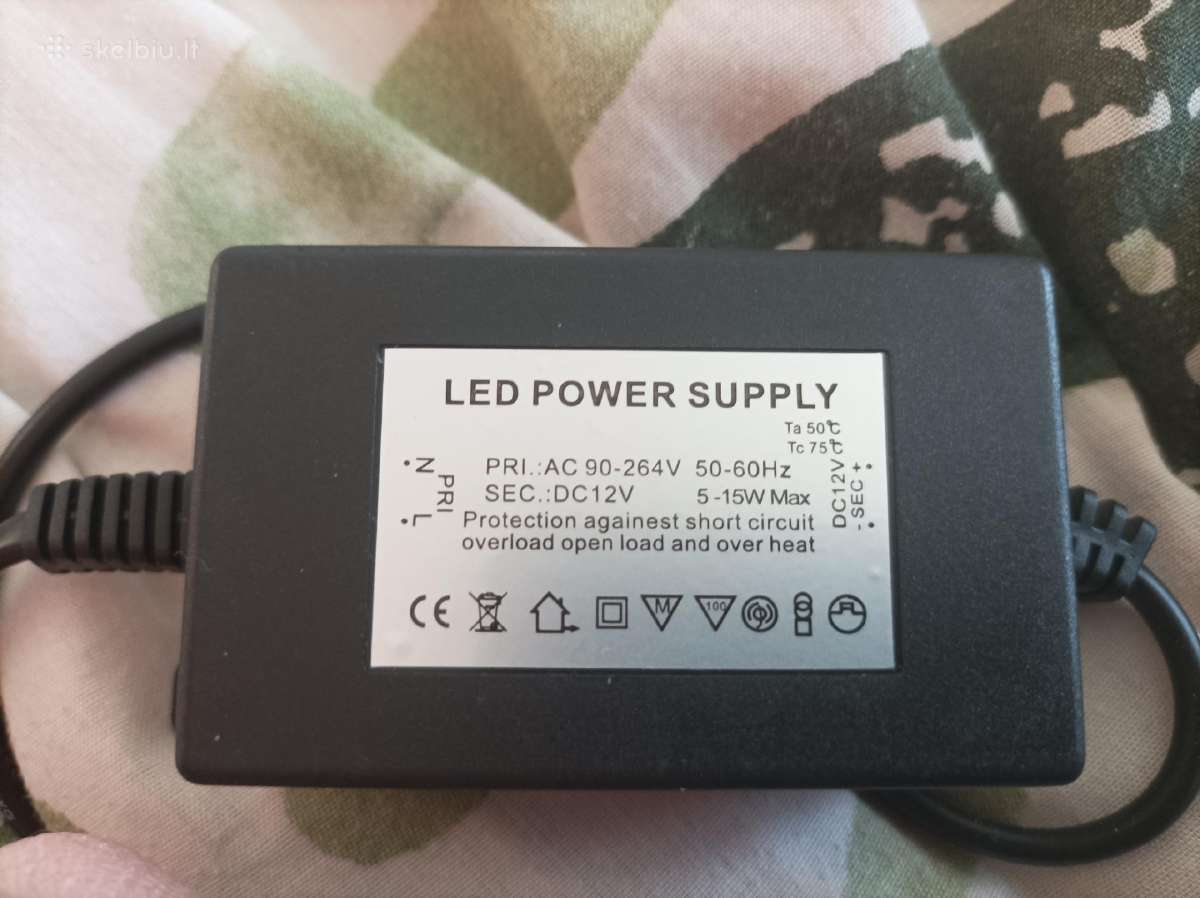 Transfirmatoriukas 12v 5-15w max - nuotraukos Nr. 2