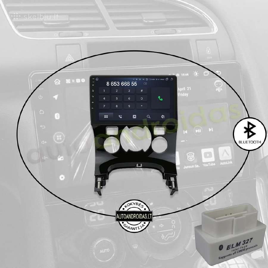 Peugeot 3008 2009-15 Android multimedia GPS/WiFi - nuotraukos Nr. 5