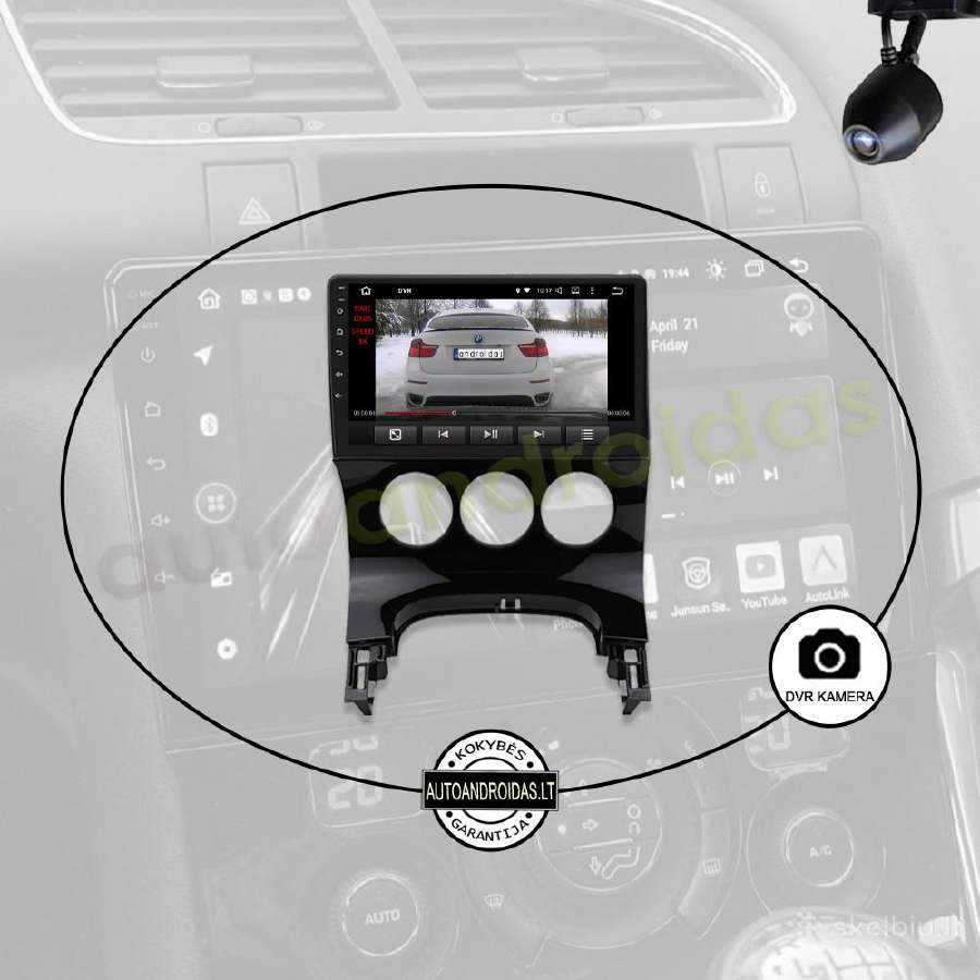 Peugeot 3008 2009-15 Android multimedia GPS/WiFi - nuotraukos Nr. 8